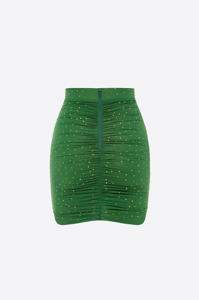 Shop  beautiful dress - Perfect for special occasions | Haymita Crystal Scarf Wrap Bodysuit Two Piece Set