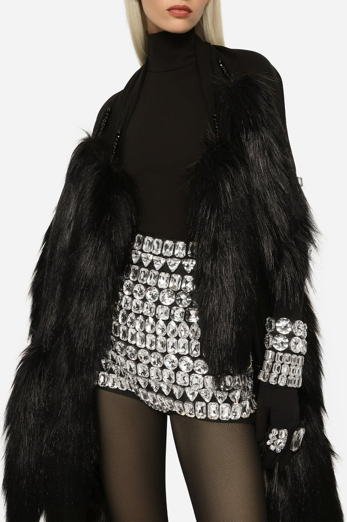 Stylish beautiful dress | Isadora Diamante embellished Micro Shorts - Ideal for special occasions