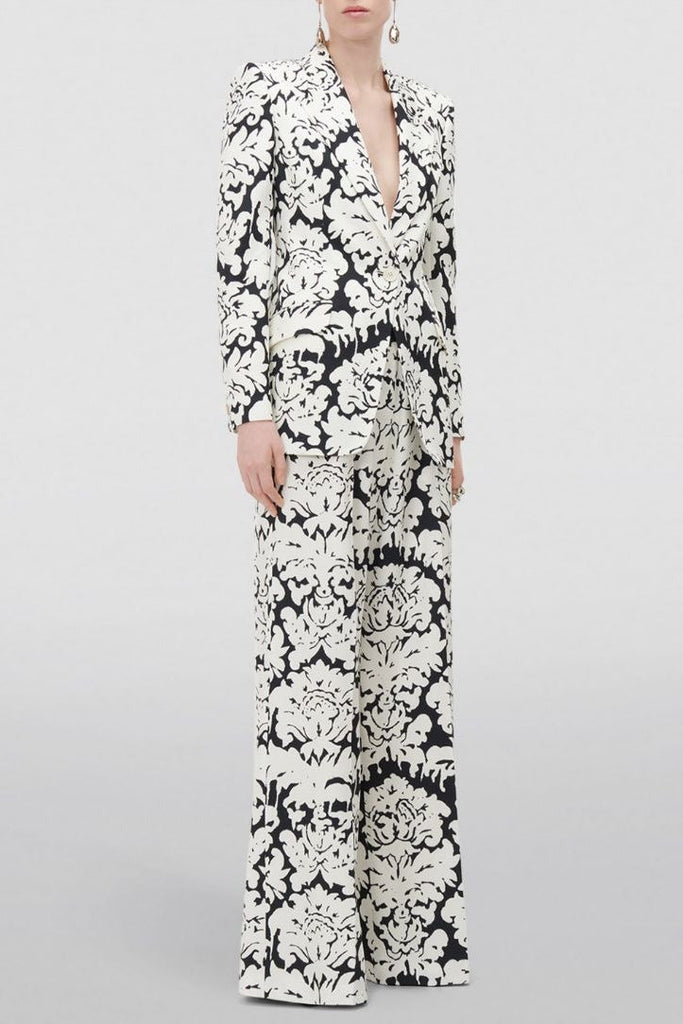 Stylish beautiful dress | Isolde Print Single-Breasted Blazer Set - Ideal for special occasions