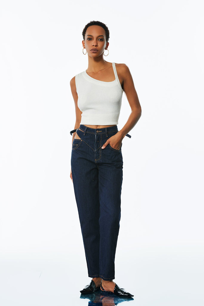 Shop  beautiful dress - Perfect for special occasions | James Cutout Straight Jeans