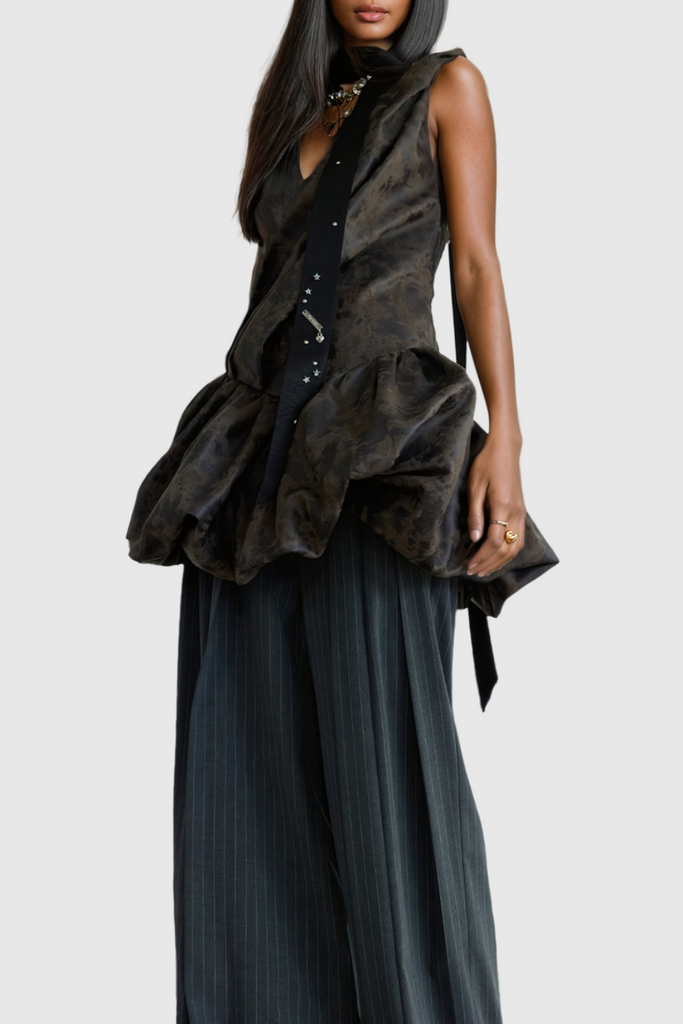 Stylish beautiful dress | Jayne Backless Rock Leather Mini Dress - Ideal for special occasions