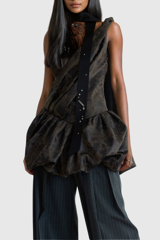 Stylish beautiful dress | Jayne Backless Rock Leather Mini Dress - Ideal for special occasions