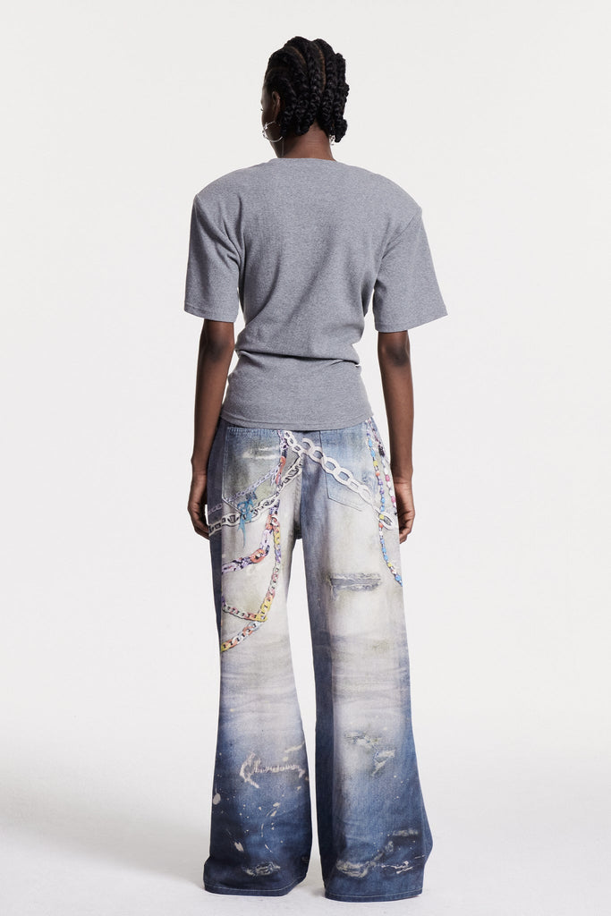 Shop  beautiful dress - Perfect for special occasions | Jemma Ruch Twist T Shirt In Grey