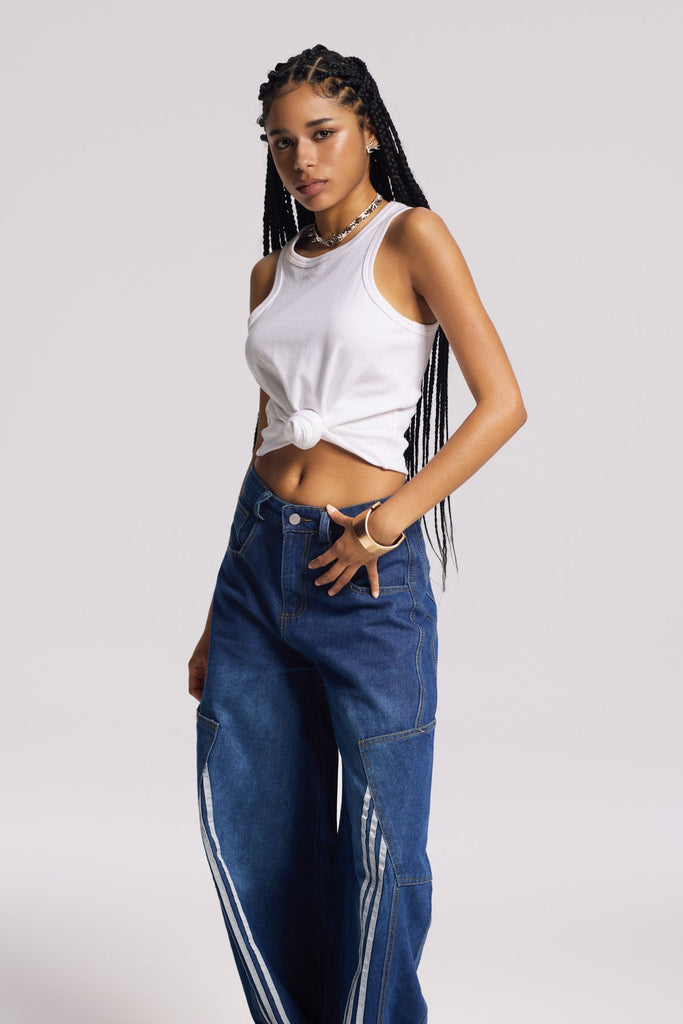 Shop  white dress - Perfect for special occasions | Jemma Twist Sleeveless Knit Top In White