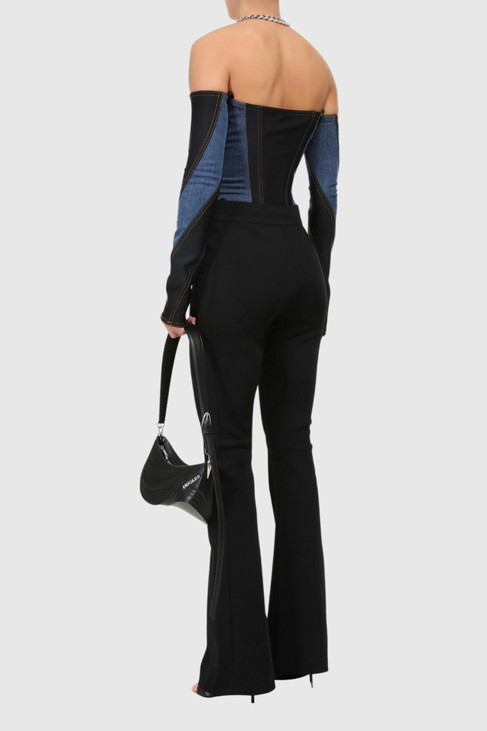 Stylish beautiful dress | Juniper Off Soulder Patchwork Bodysuit - Ideal for special occasions