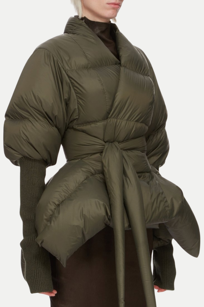 Stylish green dress | Juno Belted Batwing Jacket - Green - Ideal for special occasions