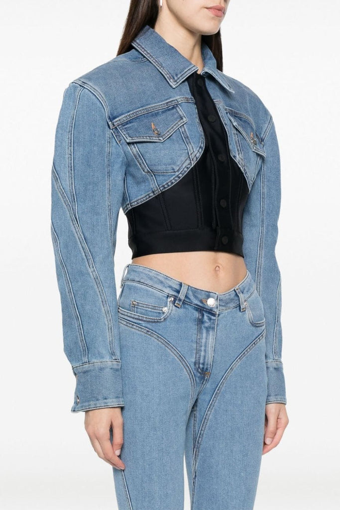 Shop  beautiful dress - Perfect for special occasions | Kathryn Patchwork Denim Jacket