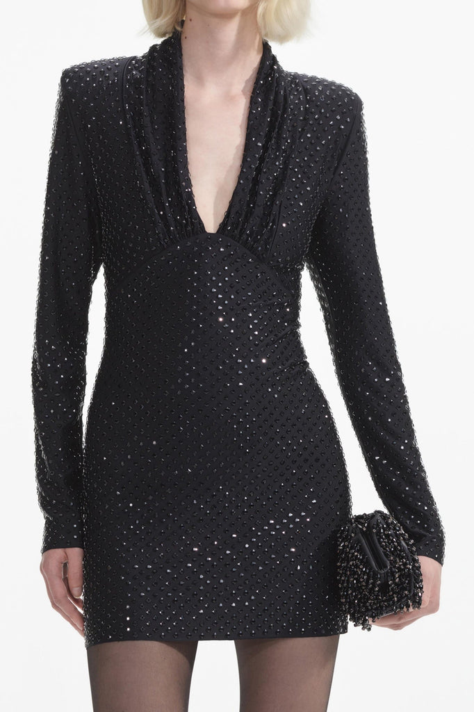 Shop  beautiful dress - Perfect for special occasions | Kawhi Rhinestone Embellished Mini Dress