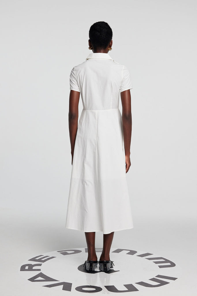 Shop  beautiful dress - Perfect for special occasions | Kira Cutout Flower Short Sleeves Maxi Dress