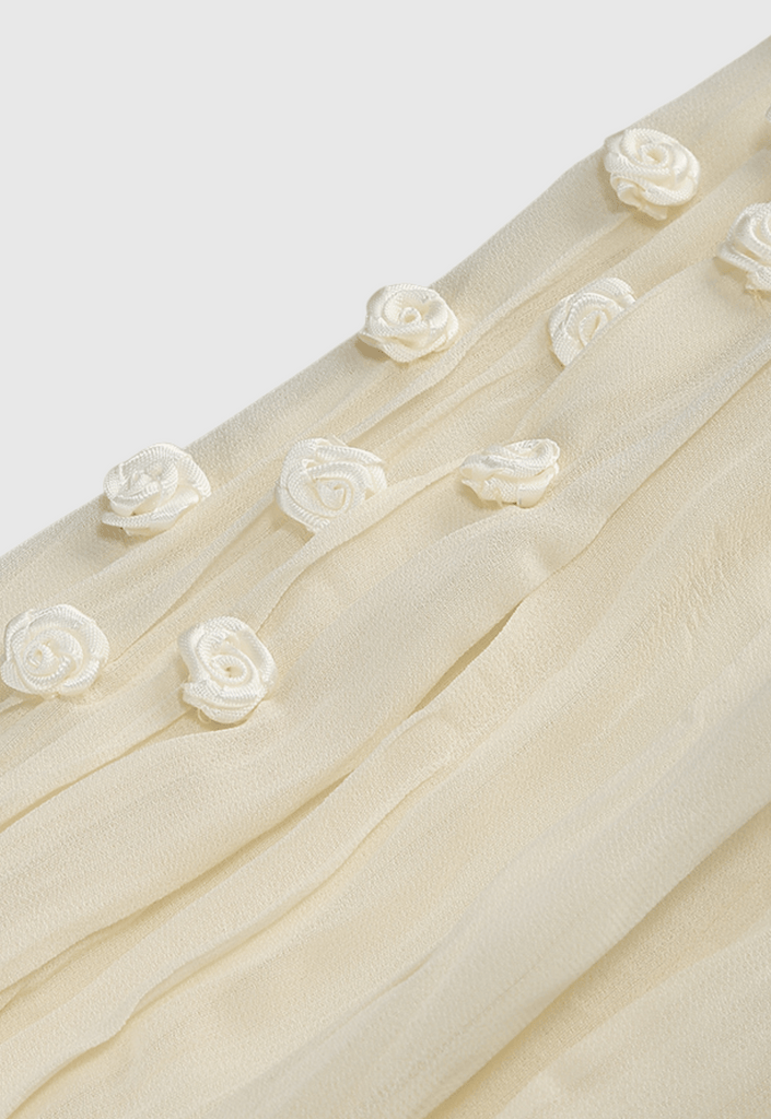 Stylish beautiful dress | Lagina Corset Lace Up Ruffle Skirt Set - Ideal for special occasions