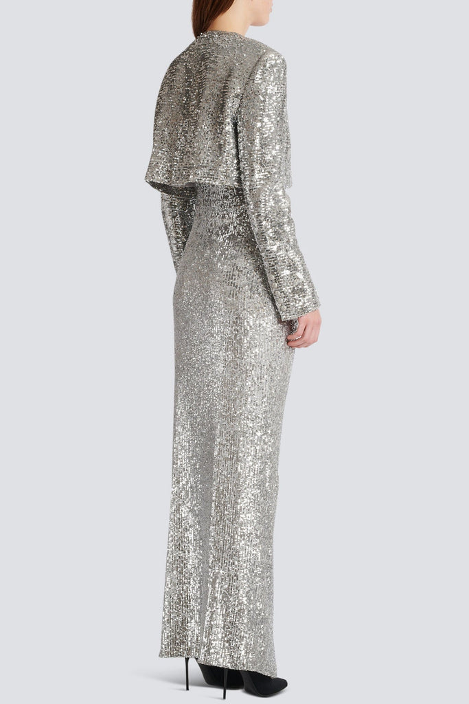 Shop  beautiful dress - Perfect for special occasions | Laiki Diamante Sequin Cropped Blazer