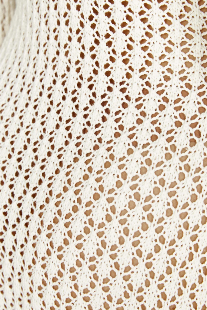 Stylish white dress | Lana Knit Cutout Plunge Maxi Dress In White - Ideal for special occasions