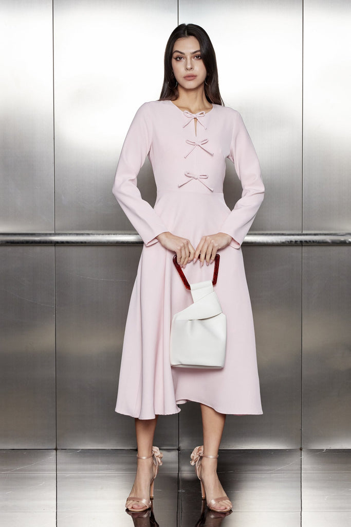 Shop  beautiful dress - Perfect for special occasions | Lavanya Bow Ruffle Maxi Dress