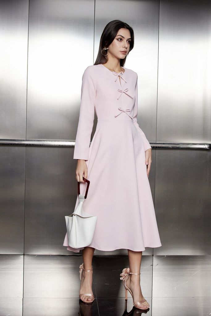 Stylish beautiful dress | Lavanya Bow Ruffle Maxi Dress - Ideal for special occasions