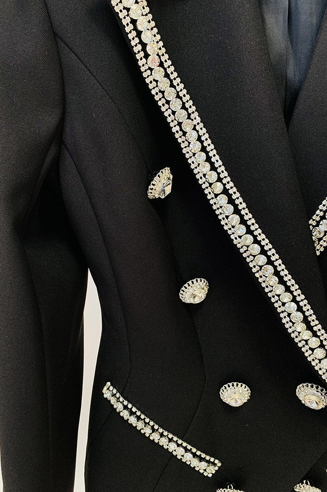 Shop  red dress - Perfect for special occasions | Leanna Diamante Embroidered Blazer