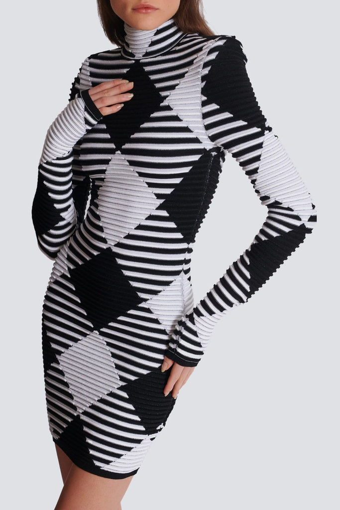 Shop  beautiful dress - Perfect for special occasions | Lero Gingham Mini Bandage Dress