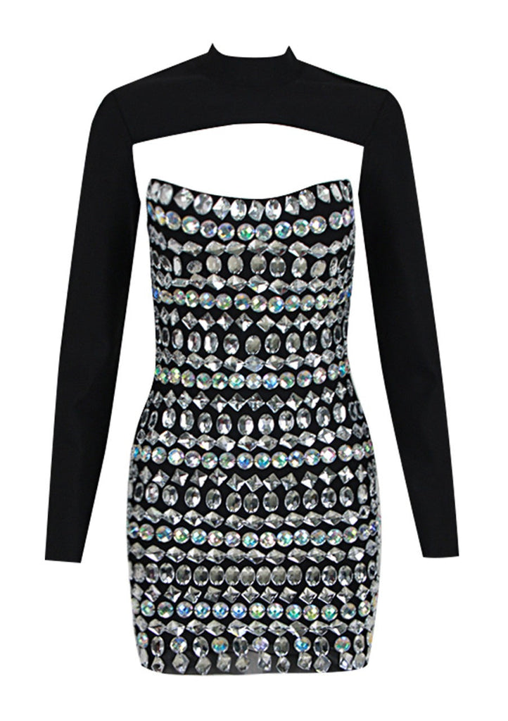 Shop  beautiful dress - Perfect for special occasions | Madelyn Diamante Mini Bandage Dress