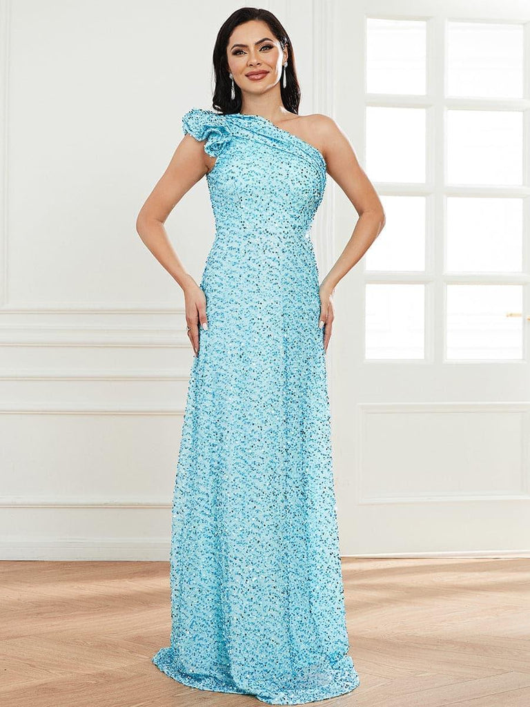 Stylish beautiful dress | One Shoulder Prom Dress - Ideal for special occasions