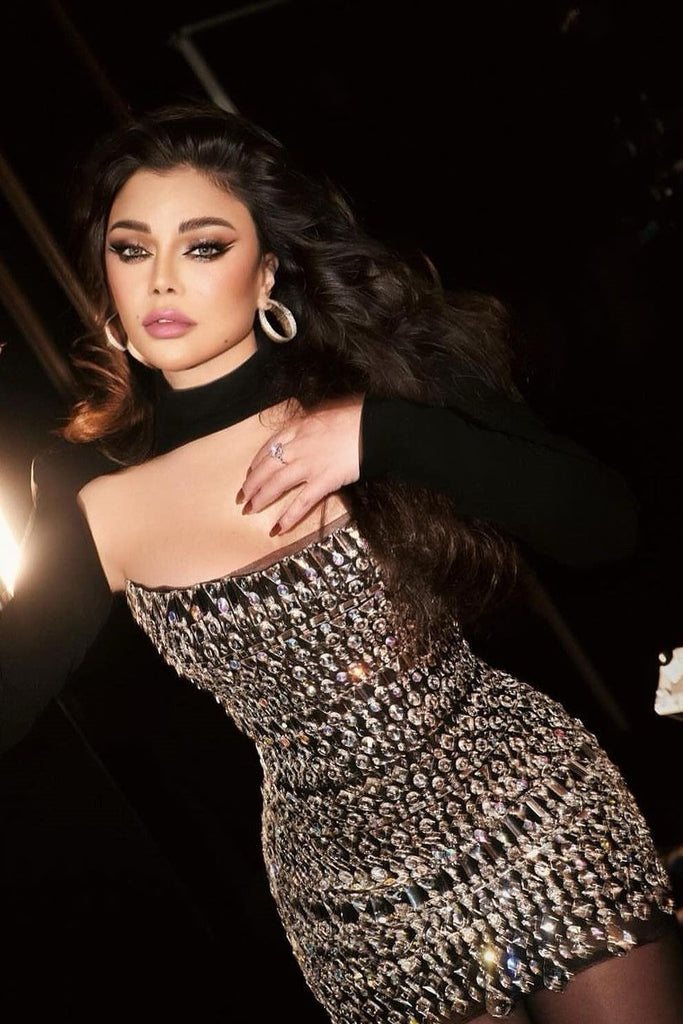 Shop  beautiful dress - Perfect for special occasions | Madelyn Diamante Mini Bandage Dress