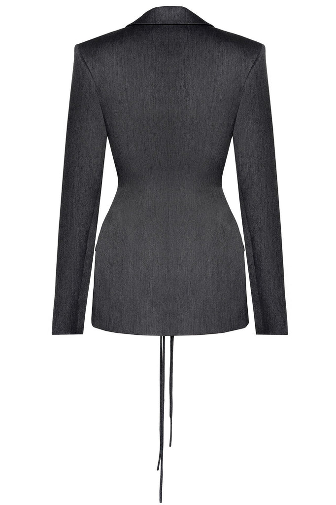 Shop  beautiful dress - Perfect for special occasions | Megan Lace Up Cutout Blazer