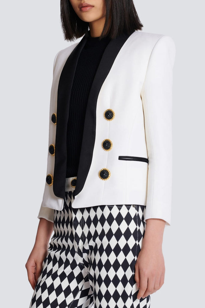 Shop  beautiful dress - Perfect for special occasions | Milea Lapel Open-front Blazer