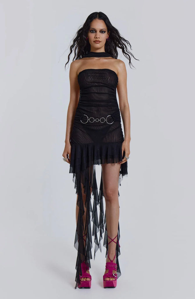 Stylish beautiful dress | Mya Mesh Mini Dress - Ideal for special occasions