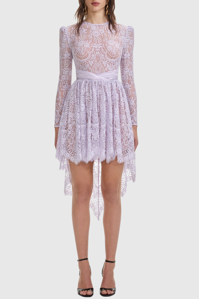 Stylish beautiful dress | stephanie Lace Mini Dress - Ideal for special occasions