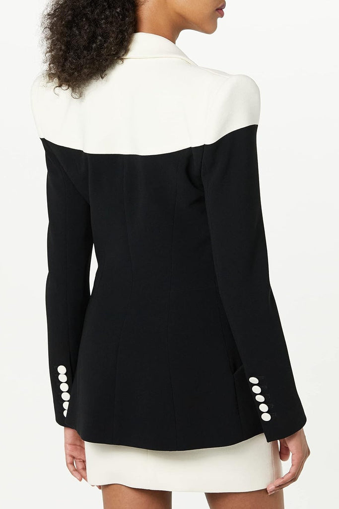 Nerissa Patchwork Blazer Two Piece Set - Stylish beautiful dress for special occasions | Buy Online