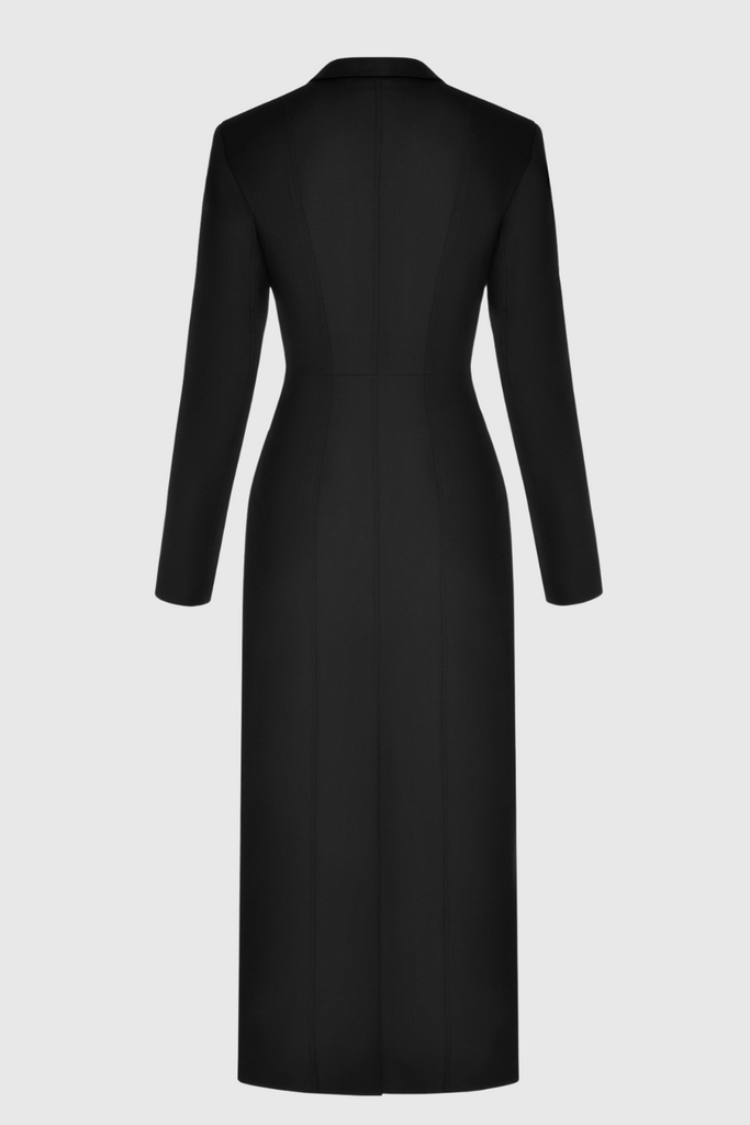 Stylish beautiful dress | Nevaeh Cutout Buckle Trench - Ideal for special occasions