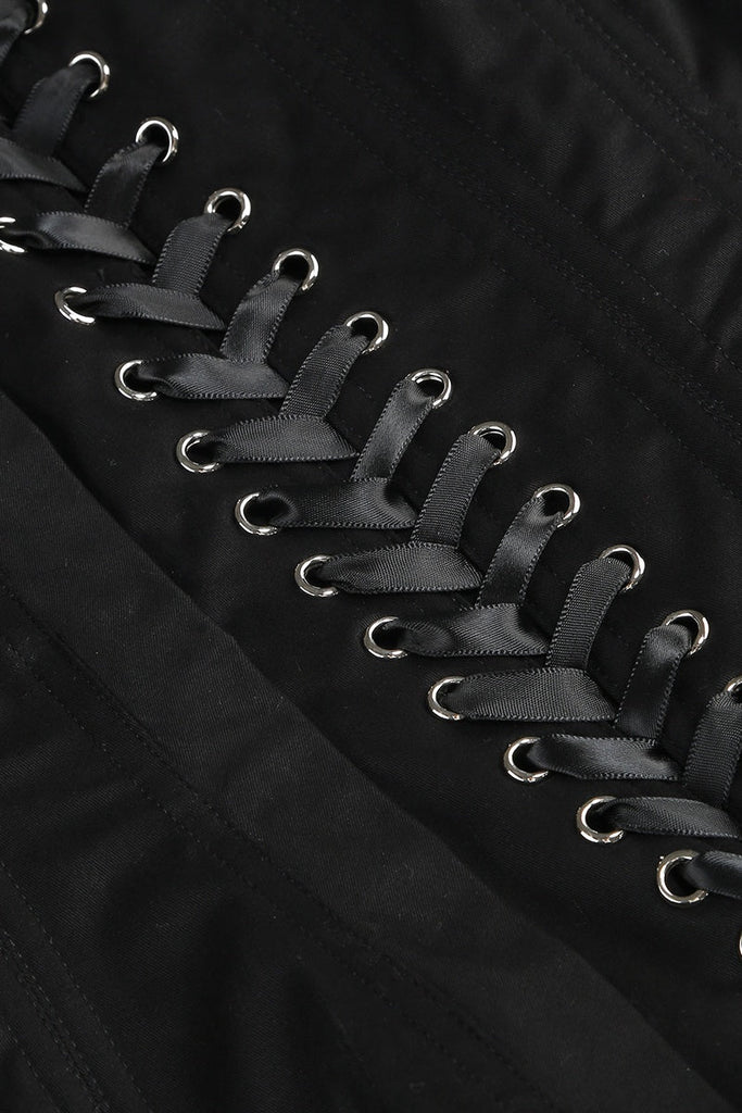 Stylish black dress | Nuala Strapless Floral Mini Dress - Black - Ideal for special occasions