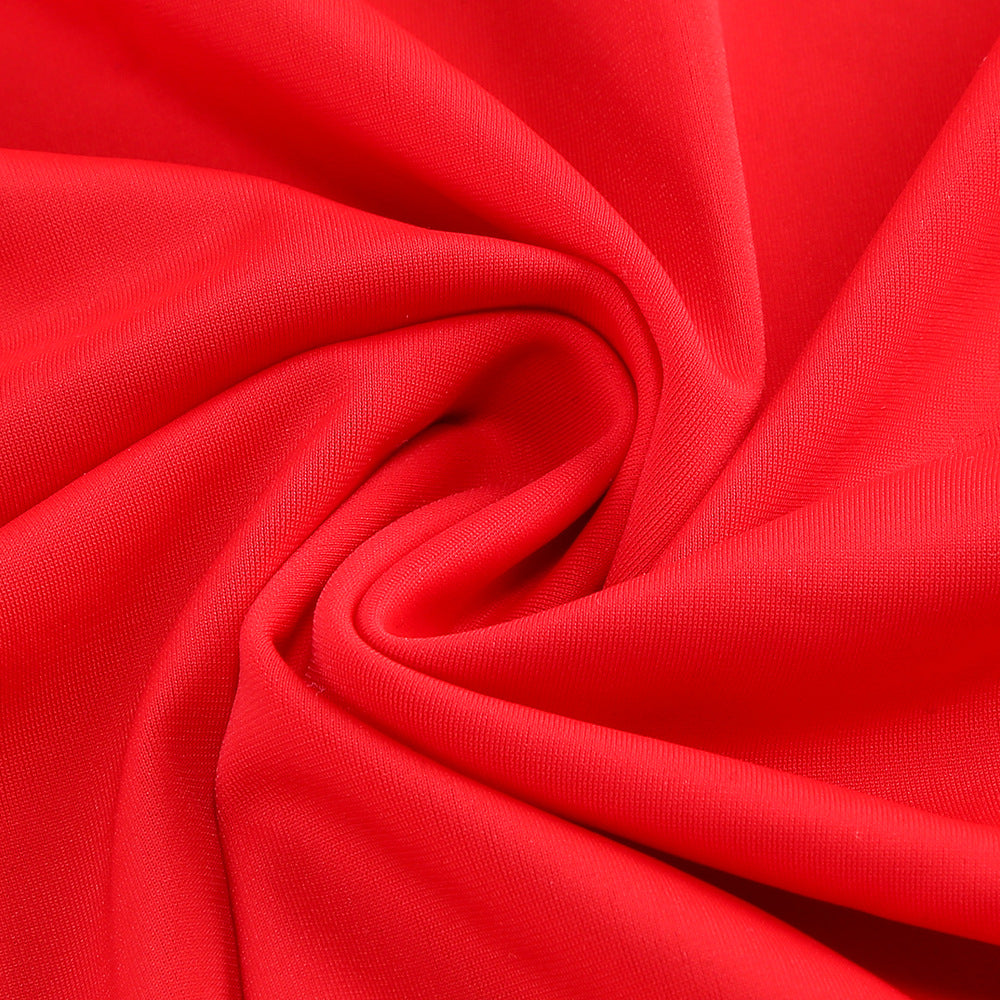 Shop  red dress - Perfect for special occasions | florence High Slit Hollowed-out Maxi Dress in red