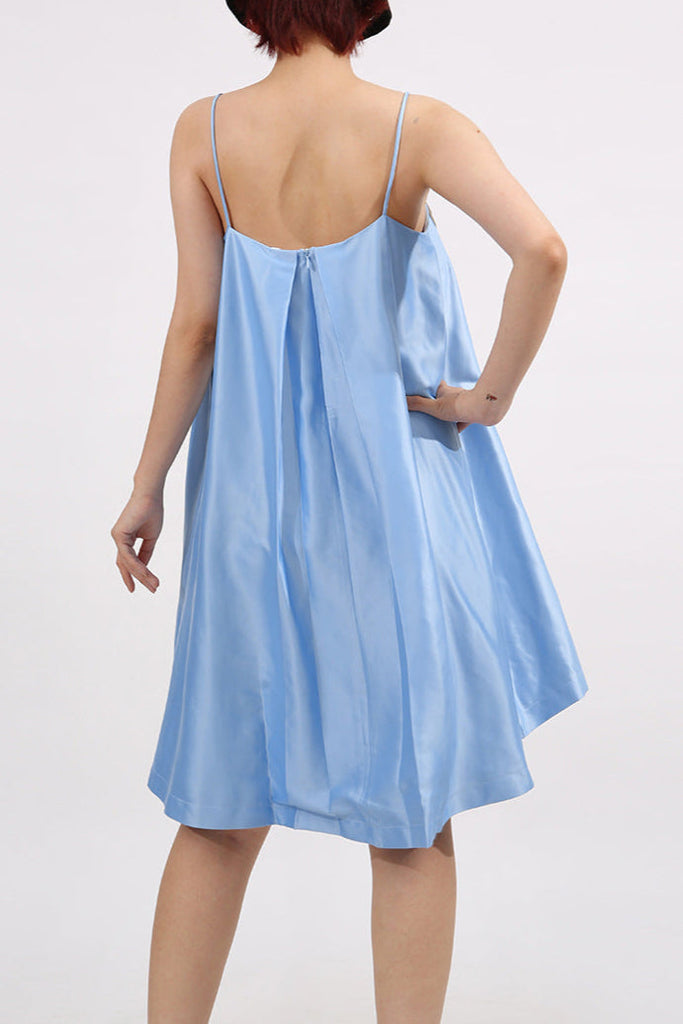 Stylish red dress | evangeline applique floral Embroidered Mini Dress in blue - Ideal for special occasions