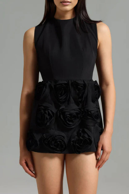 Wren Bow Knot Backless Mini Dress
