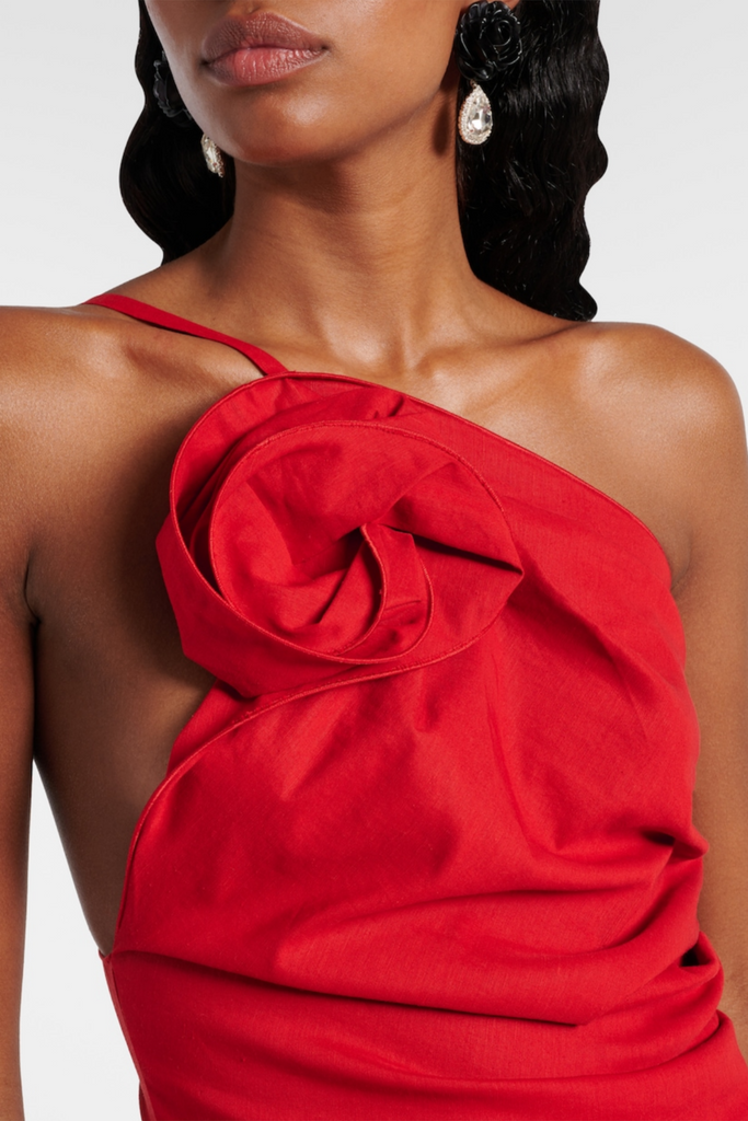 Shop  beautiful dress - Perfect for special occasions | Oayena Floral Appliqué One Shoulder Mini Dress