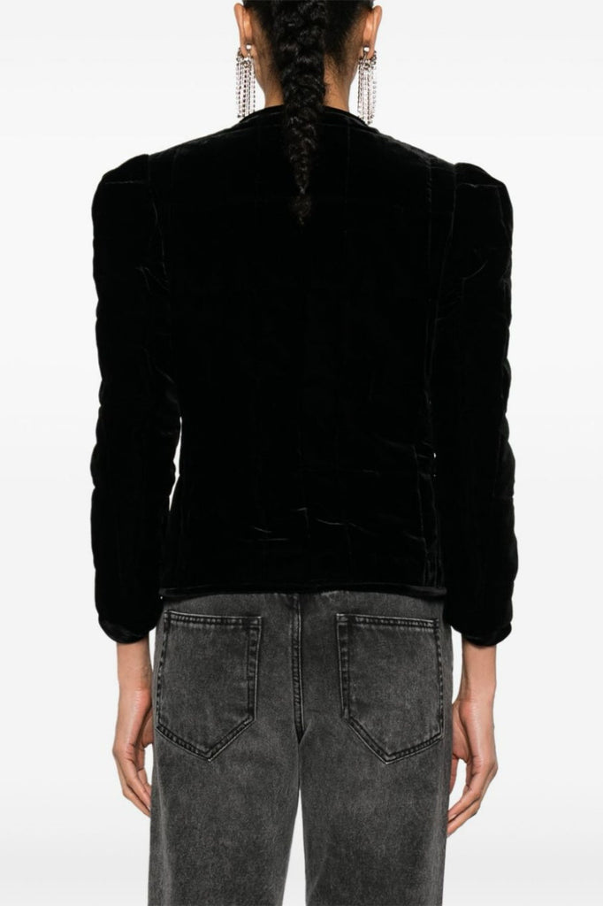 Stylish beautiful dress | Paula Velvet Quilted Jacket - Ideal for special occasions