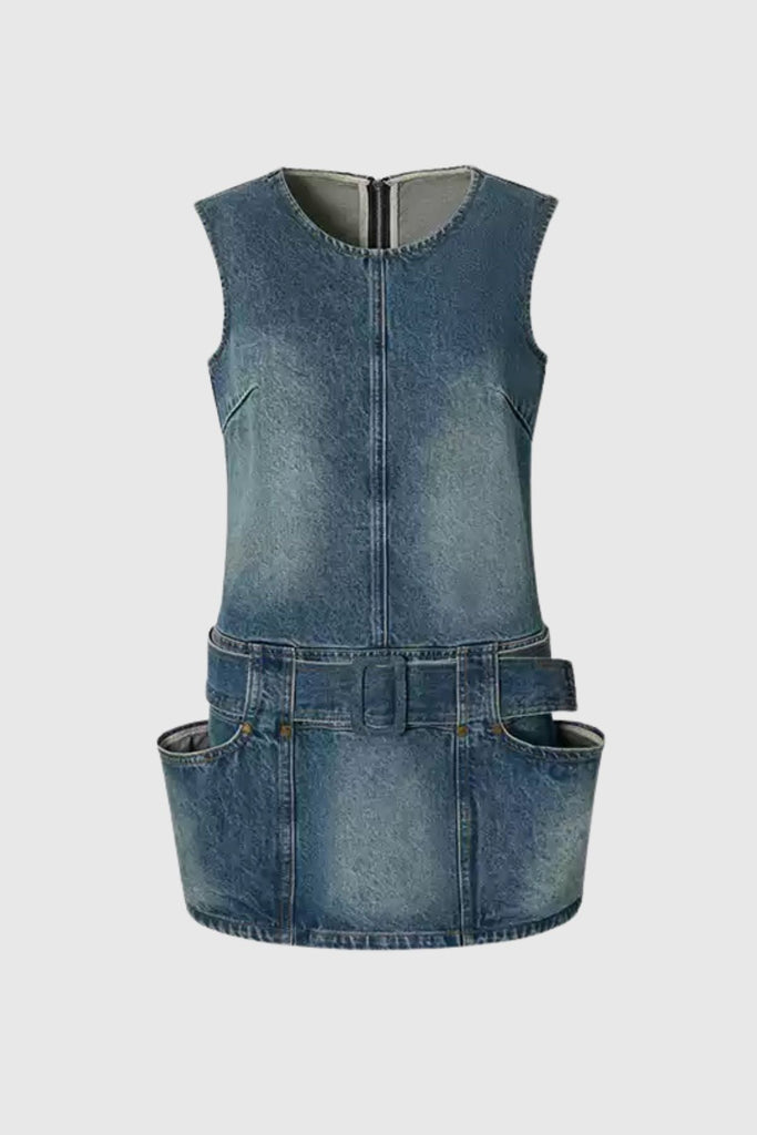 Shop  beautiful dress - Perfect for special occasions | Phylo Denim Sleeveless Mini Dress
