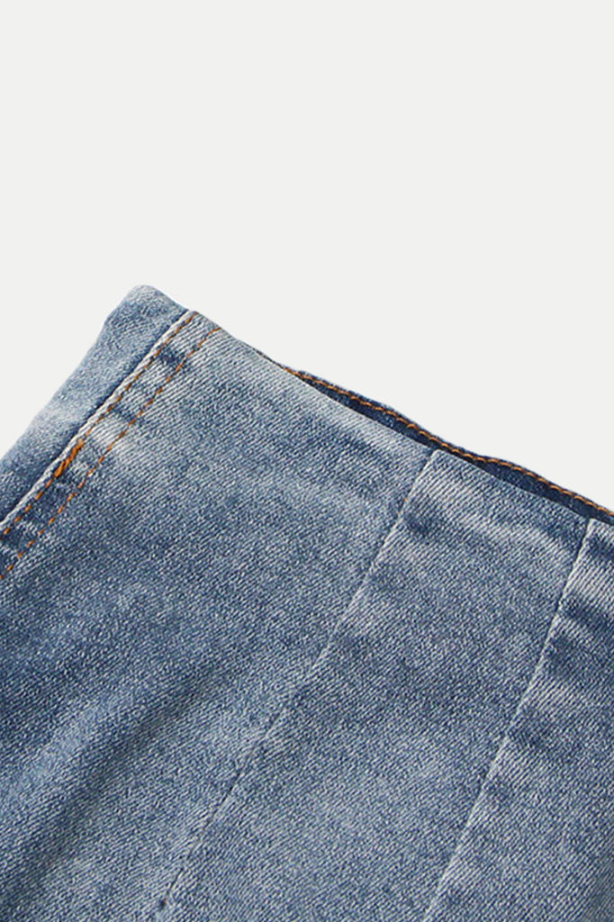 Shop  beautiful maxi - Perfect for special occasions | Reya Ombre Maxi Denim Skirt