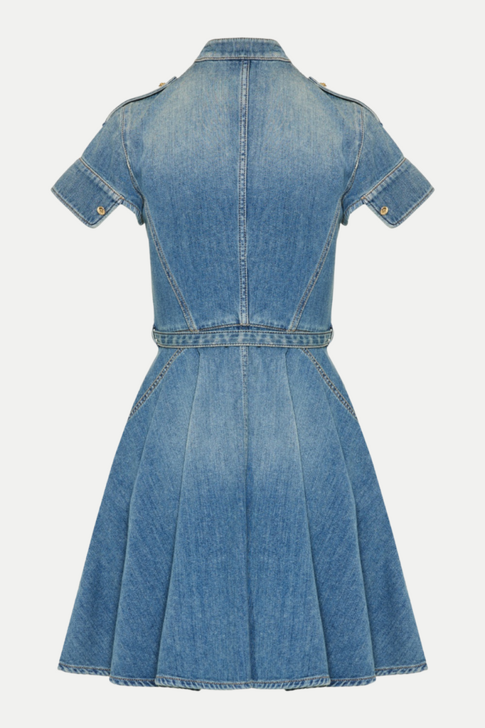 Shop  beautiful dress - Perfect for special occasions | Rigby Belted Denim Mini Dress