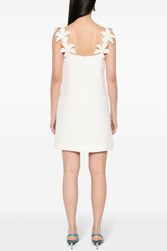 Juliete Floral Mini Dress - White - Stylish white dress for special occasions | Buy Online