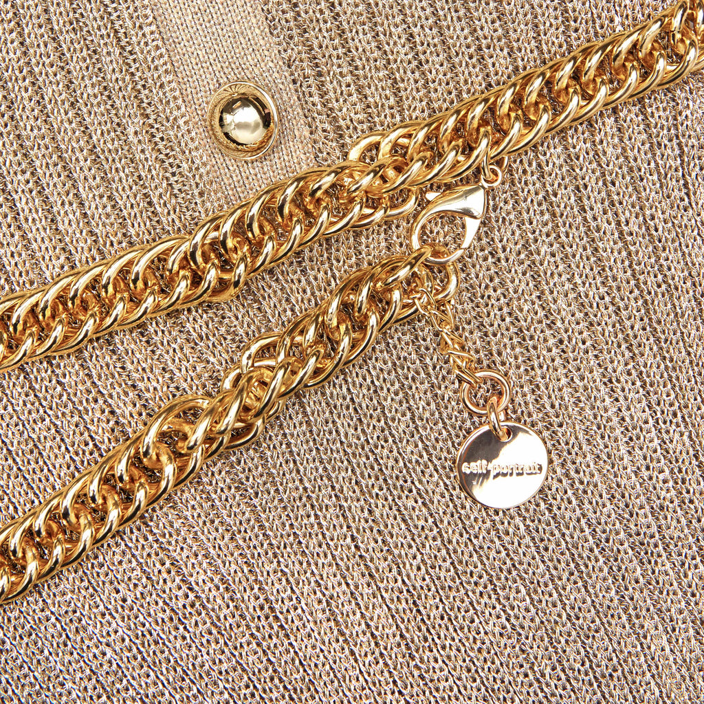 Shop  beautiful dress - Perfect for special occasions | Jessie Gold Lurex Ribbed Knit Maxi Dress