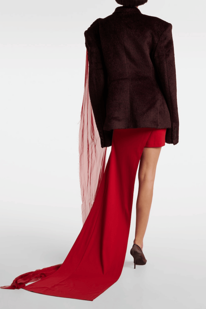 Saoirse Floral Fringe Embellished Blazer - Stylish beautiful dress for special occasions | Buy Online