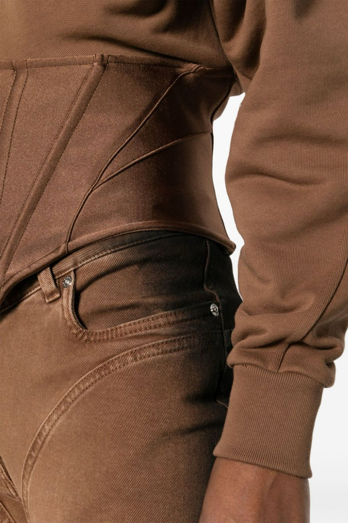 Stylish beautiful dress | Seraphina Corset Hooded Jacket - Ideal for special occasions