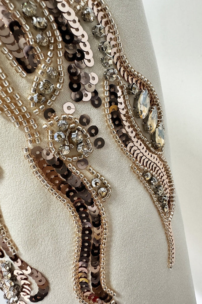 Serepta Rhinestone Ruched Blazer Dress - Stylish beautiful dress for special occasions | Buy Online