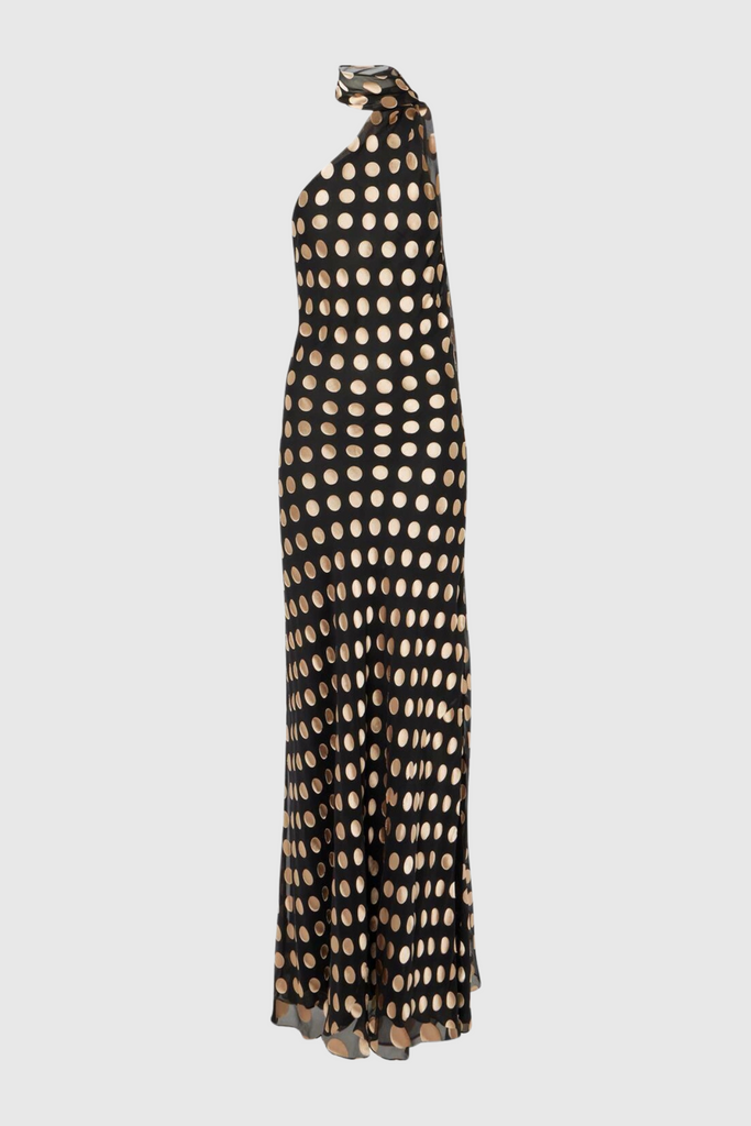 Sievia Backless Dolka Pot Maxi Dress - Stylish beautiful dress for special occasions | Buy Online