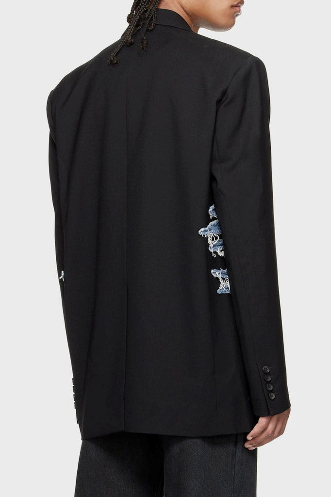 Stylish beautiful dress | Simona Whisker Printed Blazer - Ideal for special occasions