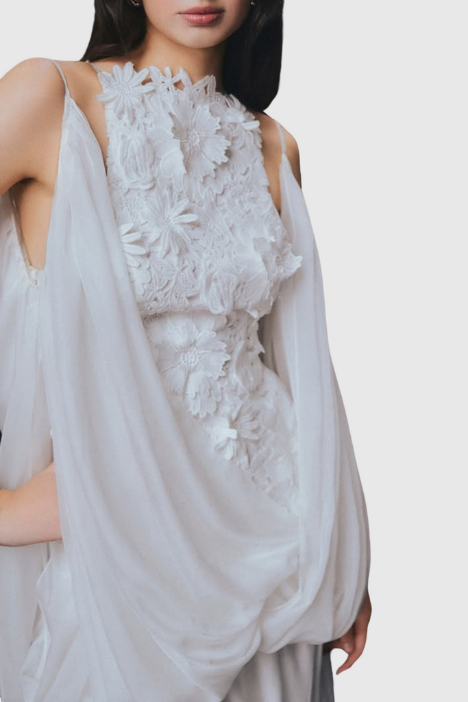 Shop  beautiful dress - Perfect for special occasions | Soleka Lace Puffy Tulle Mini Dress