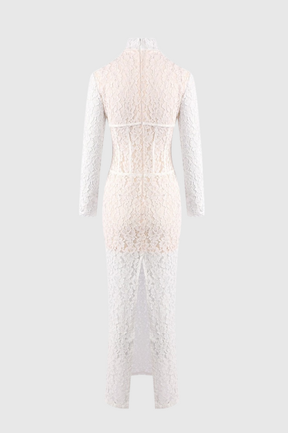 Susmita Lace Corset Maxi Dress