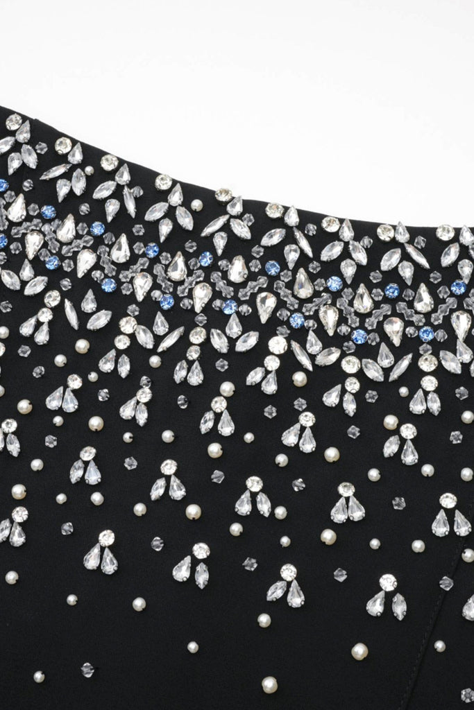 Sylvia Crystal Strapless Mini Dress - Stylish beautiful dress for special occasions | Buy Online