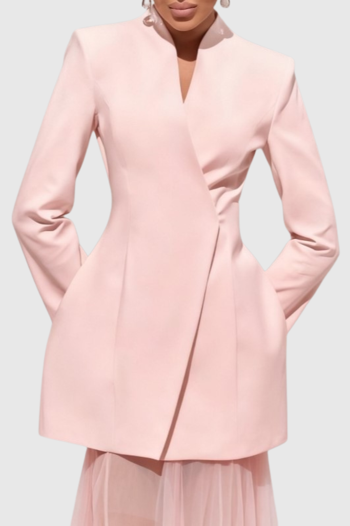 meredith Satin Jacket & Skirt Set - Stylish red dress for special occasions | Buy Online