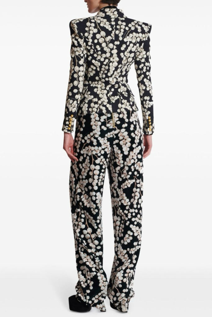 Stylish beautiful dress | Tripti Printed Buttoned Blazer - Ideal for special occasions